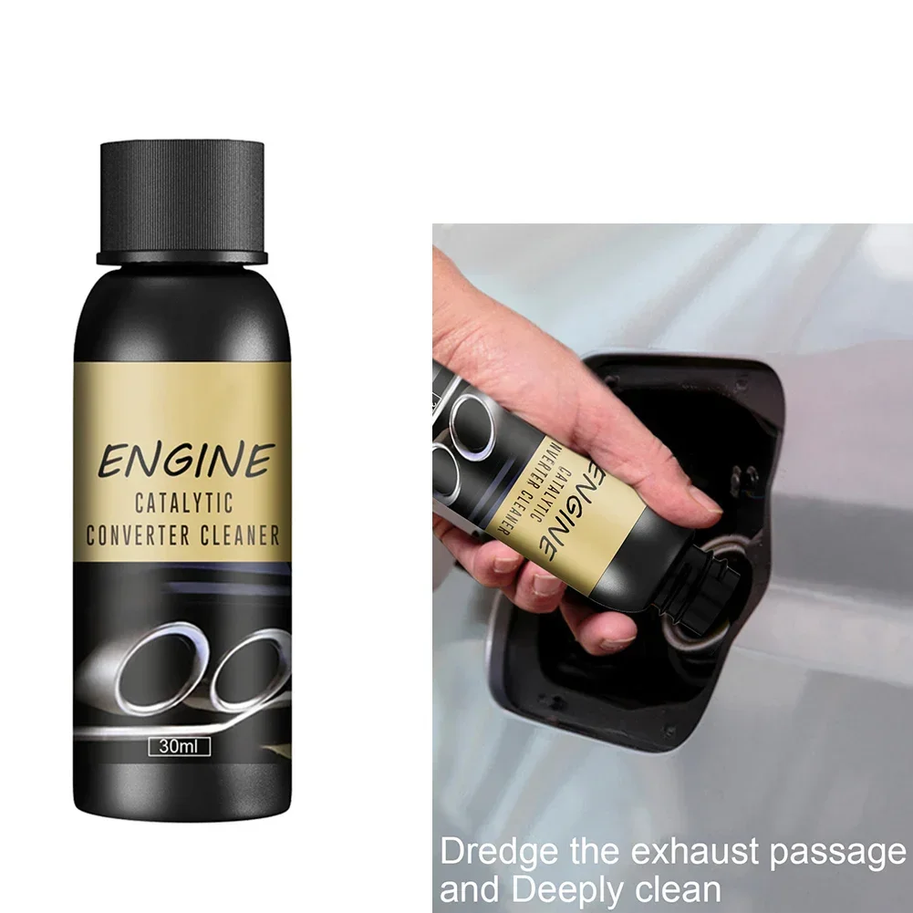 30ML Car Catalytic Converter Cleaner Deep Cleaning Multipurpose Engine Carbon Deposit Remove Automobile Cleaning Agent