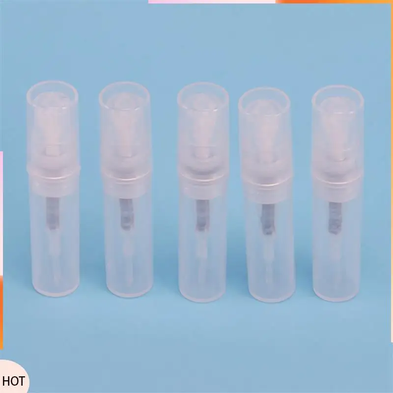 

A49Z 4000Pcs 2ML Transparent Plastic Spray Bottle Small Cosmetic Atomizer Perfume Bottles Atomizing Spray Liquid Container