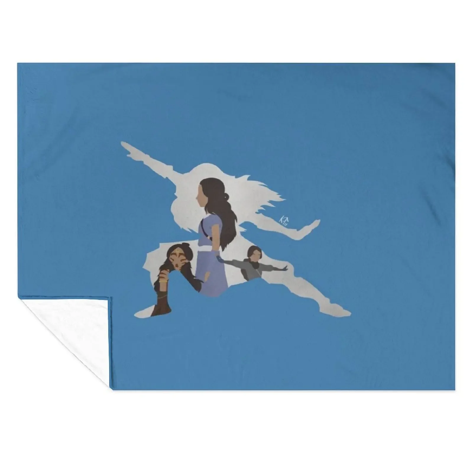 

Katara the WARRIOR Throw Blanket Winter beds Thermals For Travel manga Luxury Brand Blankets