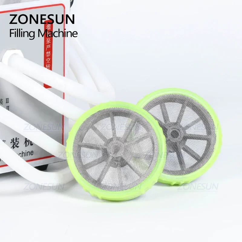 

ZONESUN Полуавтоматическая машина для розлива с двойной насадкой, машина для наполнения бутылок с жидкостью для стирки, масла, воды, сока, молока