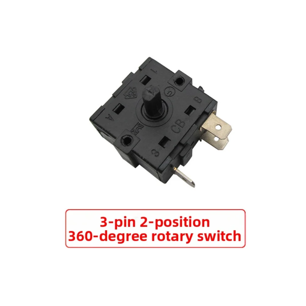 Heater Switch 3Pin5Pin for Oil Filled Radiator 16A 250V Power Regulation Switch Designed for Multiple Heater Brands