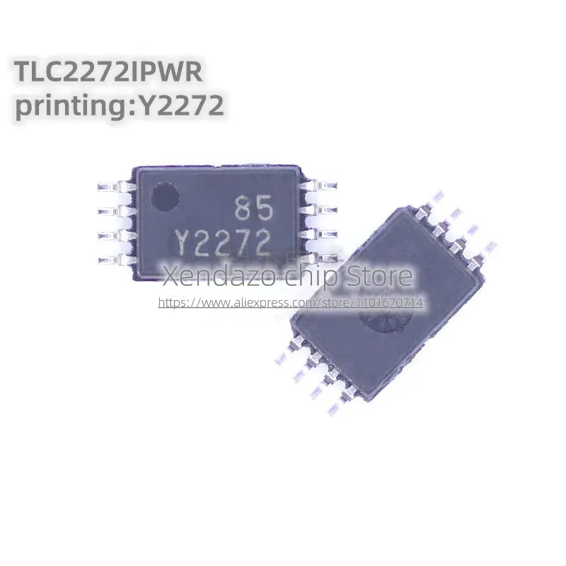 5pcs/lot TLC2272IPWR TLC2272I Silk screen printing Y2272 TSSOP-8 package Original genuine Operational amplifier chip