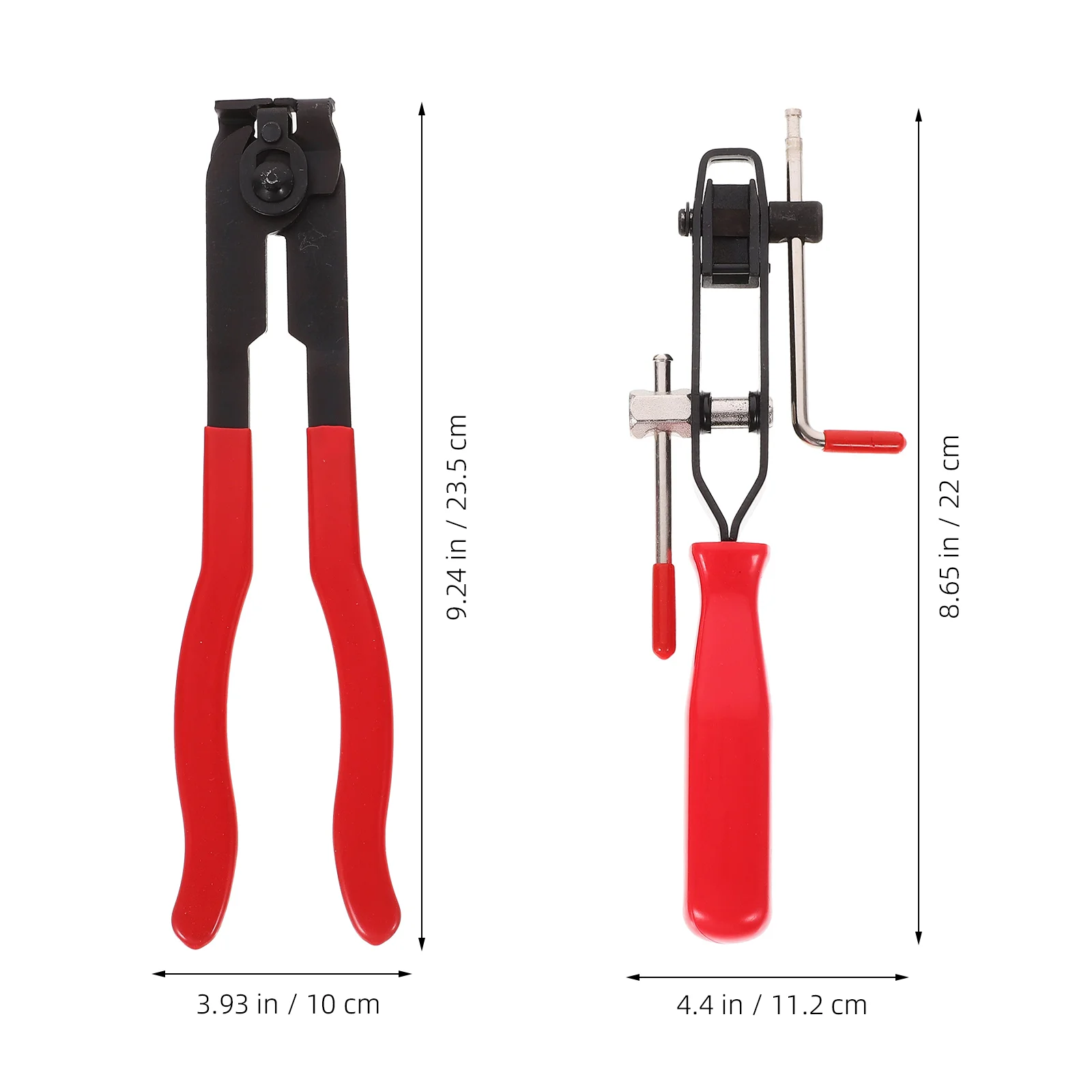 Pince de Démarrage Flexible pour la Coupe, Outil de Retrait de Tuyau, Fourniture de Voiture, 10 Pièces