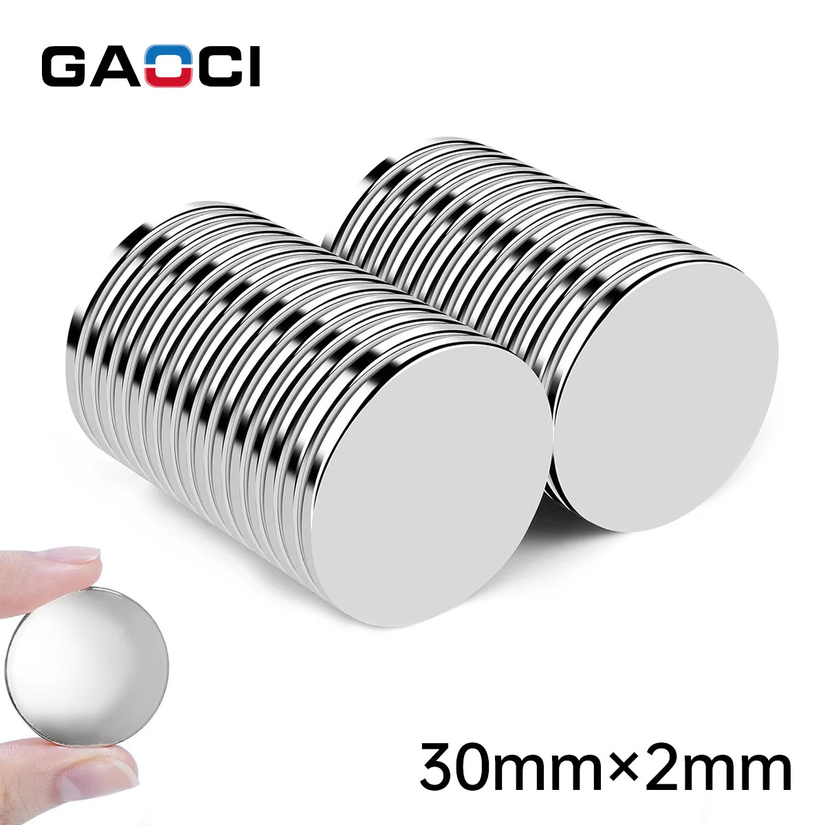 

10/20/50/100Pcs 30x2 NdFeB Neodymium Magnet Super Powerful Round Permanent Disc Magnetic imanes 30x2