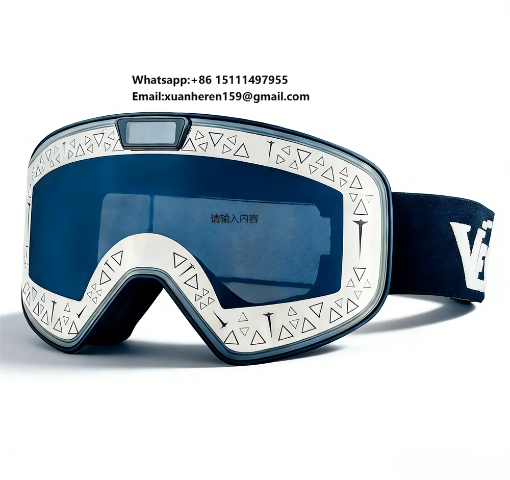 Electrochromic Sports Goggles Anti Fog UV400 protection Electric Photochromic Lens Snow Snowboarding Smart Ski Goggles