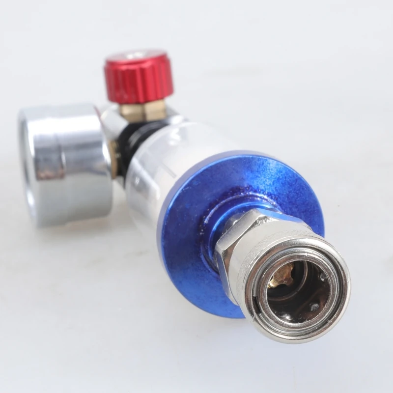 

J0MC Air Filter Oil Water Separator Pressure Regulator for Sprayer Guns with Pressure Gauge Sprays Painting Applications Tool