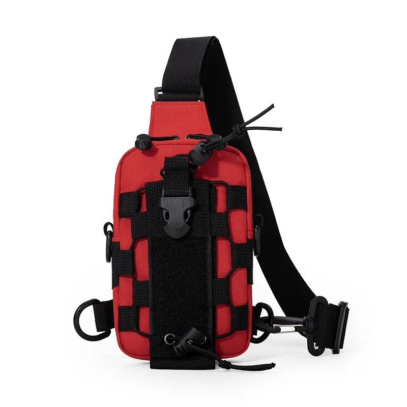 Tactical Waist Bag for Men Multi Function Outdoor Phone Crossbody Chest Pouch Camping Cycling Water Bottle Holder Pack Belt Bag