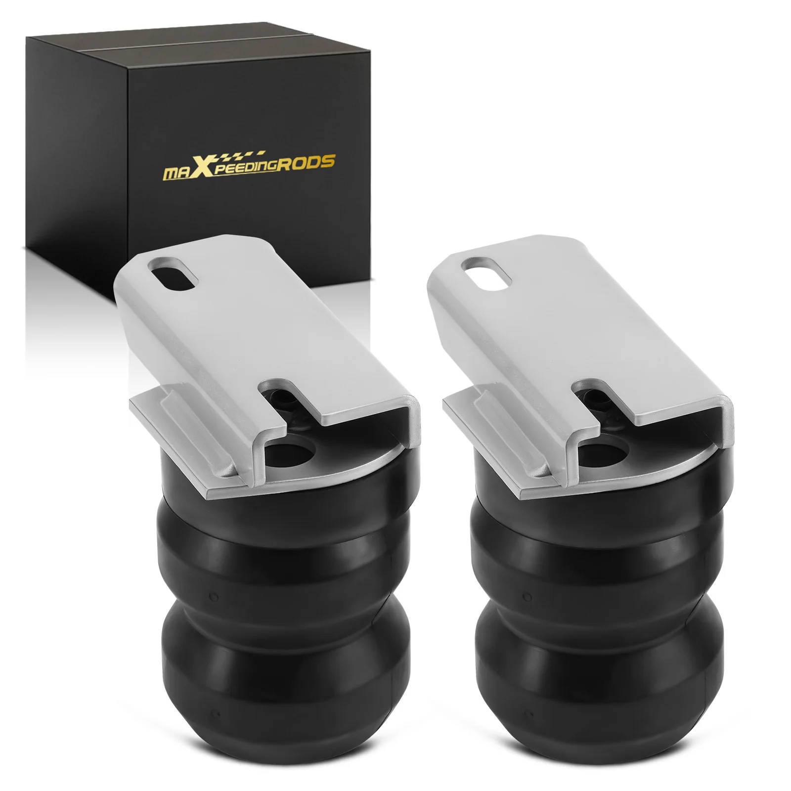 MaXpeedingrods Rear Suspension Rubber Helper Spring Kit For Dodge Ram 2500 2014-2026