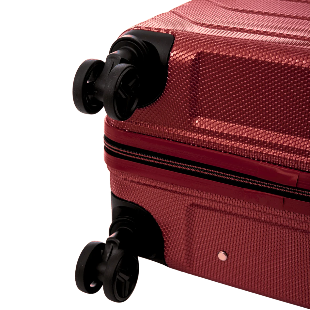 Immagine 4: Kit da viaggio: grande zaino KISKADEE nero + valigia da cabina CRAKE Red Wine 20”