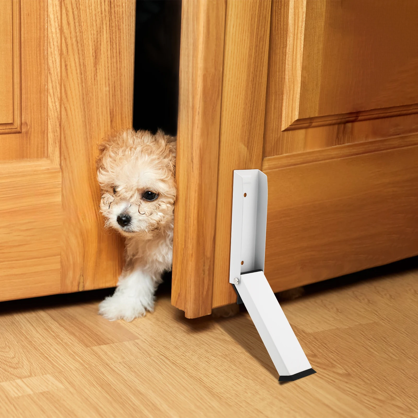 

Nail free Door Top Stopper Kick Down Adhesive No Drilling Foldable Slam Protector Security Safety Door Accessory Hardware