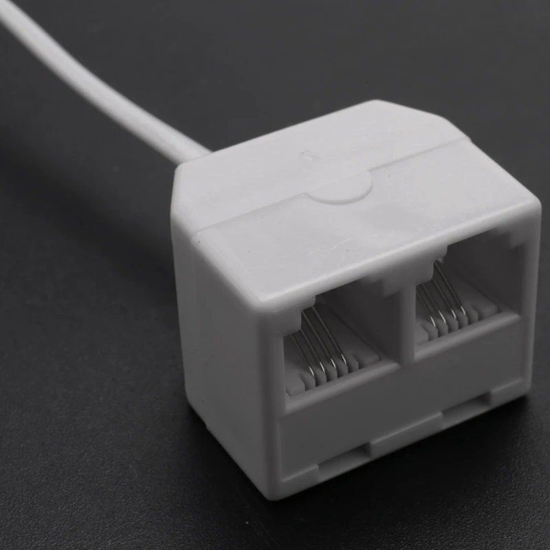 الهاتف الخائن للذكور والإناث ، 4X ، RJ11 ، 6P4C ، 1 ذكر ، 2 أنثى