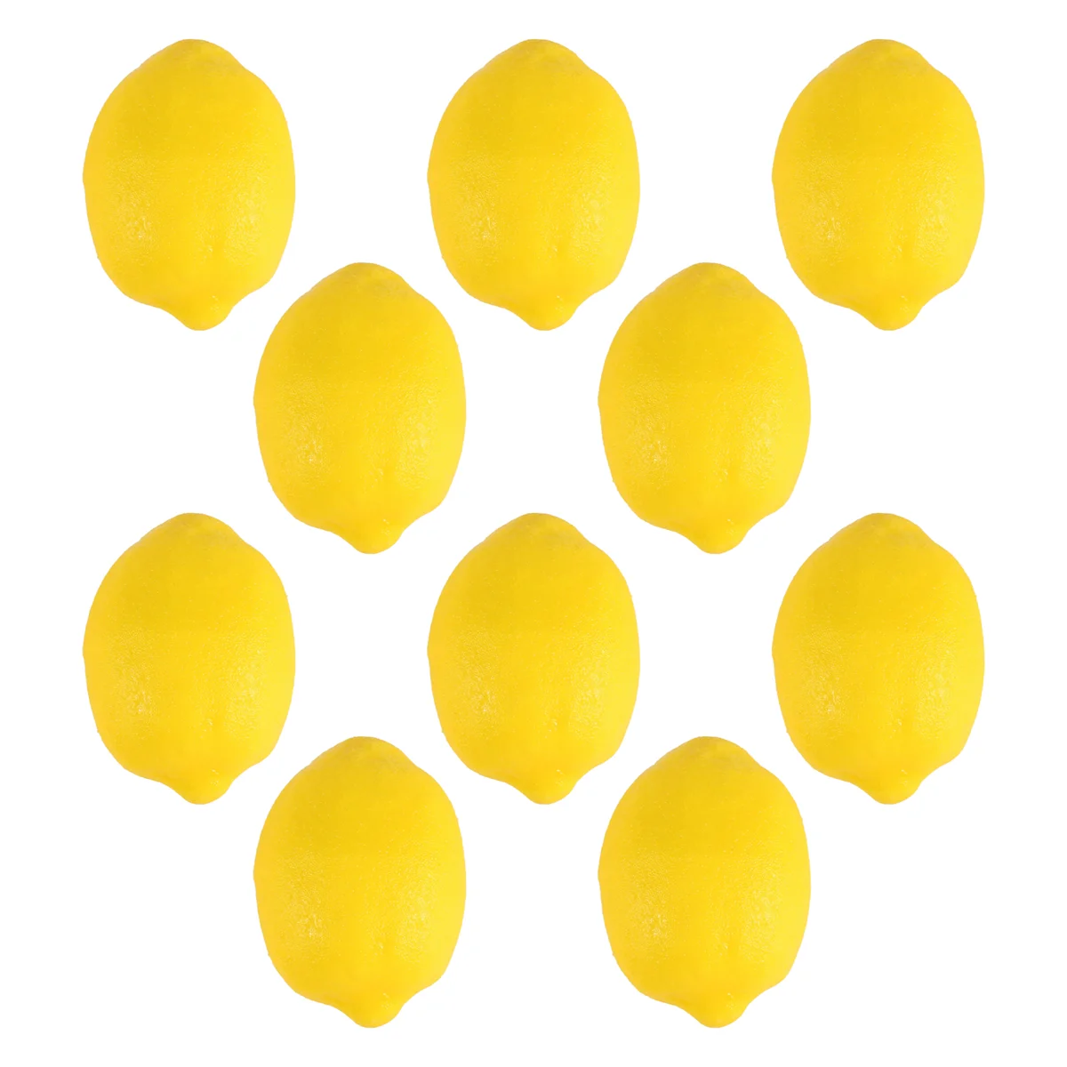 Simulated lemonFake Fruit Home House Kitchen Decoration Artificial Lifelike Simulation Yellow Lemon 10pcs Set