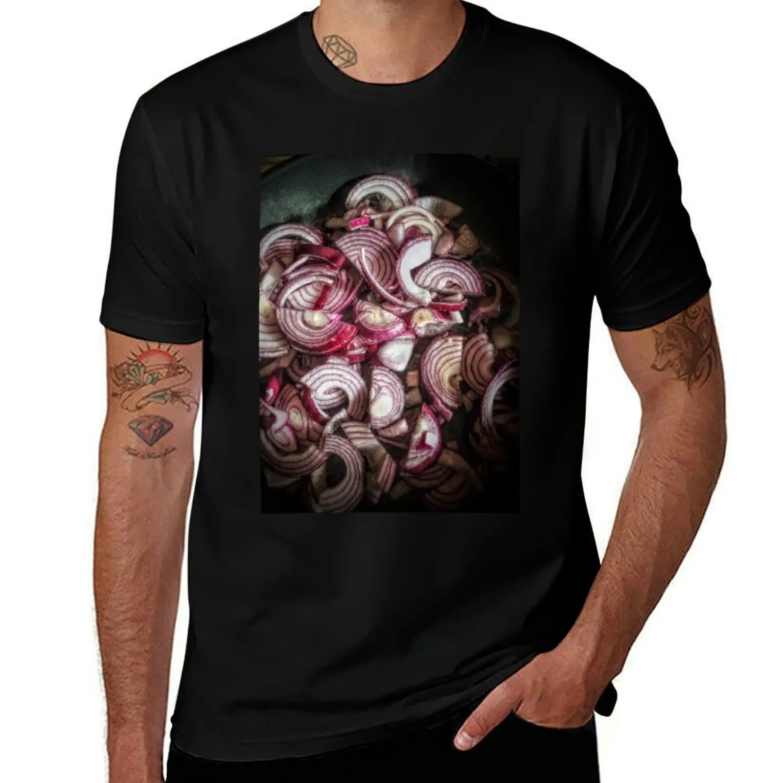 Onions for tea ! T-Shirt Holiday Outdoor T-Shirt
