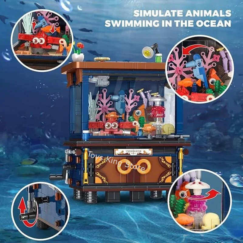 Fish Tank Building Block Under - Aquarium Fish You Can Eat 评论和价格