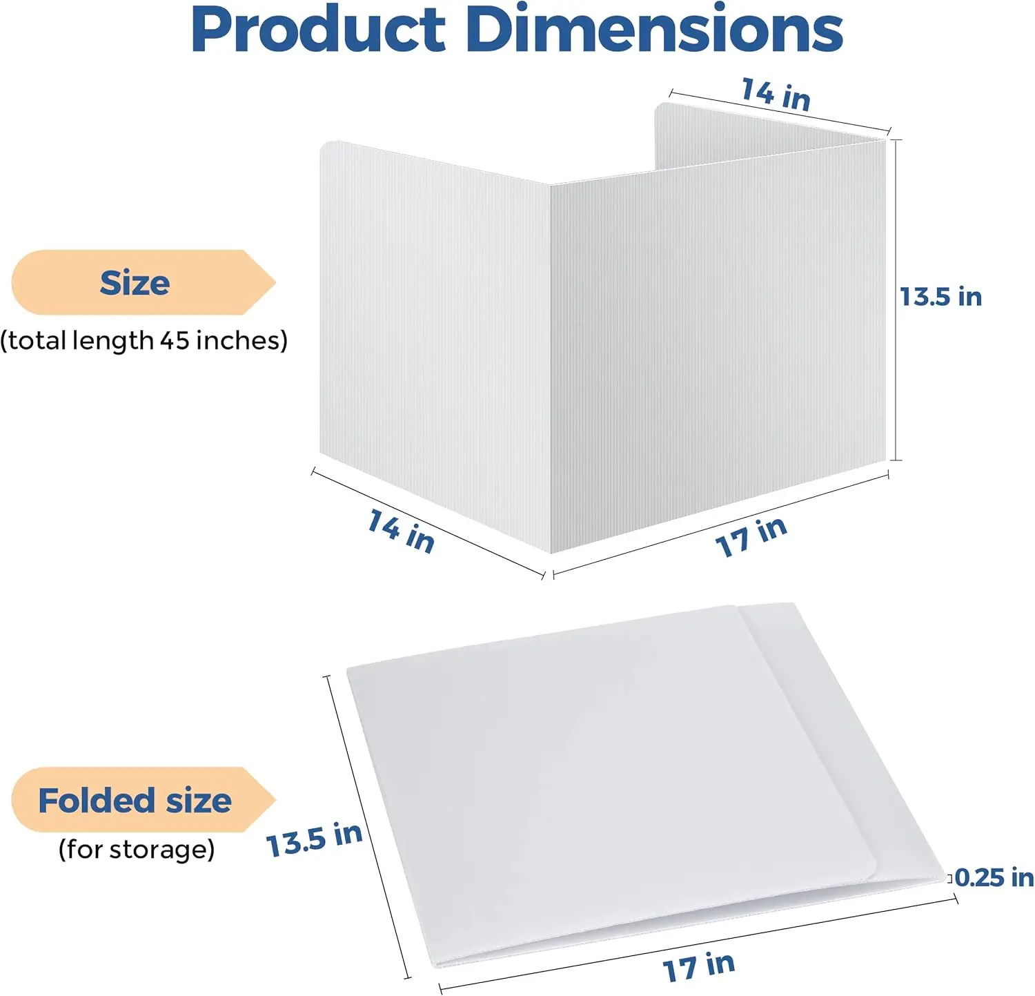 22 عبوة من دروع الخصوصية في الفصل الدراسي لمكاتب الطلاب - عربة دراسة مقسمة من البلاستيك سهلة التنظيف #6