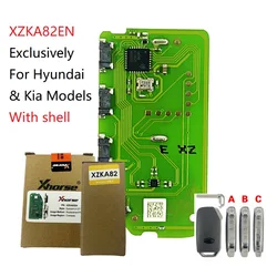 Xhorse XZKA82EN esclusivamente per modelli Hyundai e Kia Smart Key 3/4 pulsante con supporto Shell rigenerare riutilizzare Keyless Go