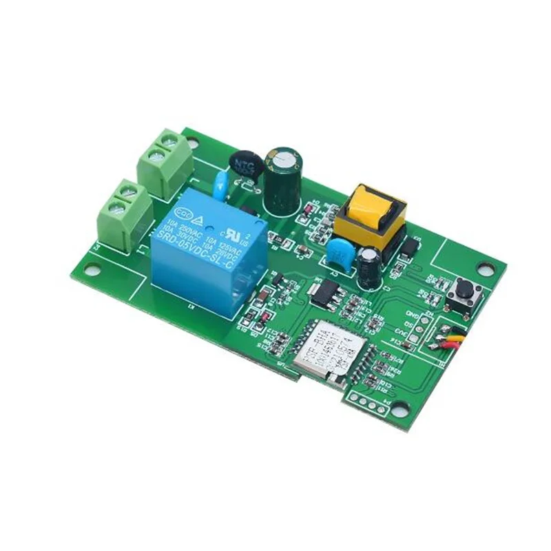 Temperatura e Umidade Módulo de Controle Remoto, AC 220V, DS18B20, DHT11, 1M Linha Sensor, Yiweilian