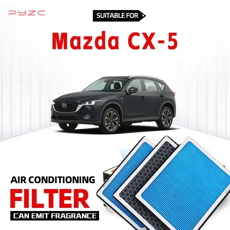 For Mazda CX-5 Cabin Filter Air Filter Activated Carbon Air Conditioning Filter with Fragrance to Purify Car Cabin Air