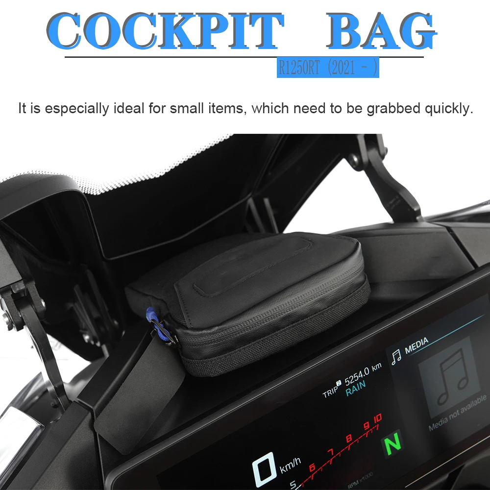 2021 2022 R 1250 RT R1250rt New Waterproof Motorcycle Cockpit bag Storage bag head bag Storage bag  For BMW R 1250 RT