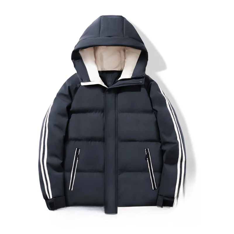 

P Эксклюзивный мужской хлопковый тэт Thiened Fce на подкладке, осень-зима, теплый, модный, молодежный, повседневный, на молнии