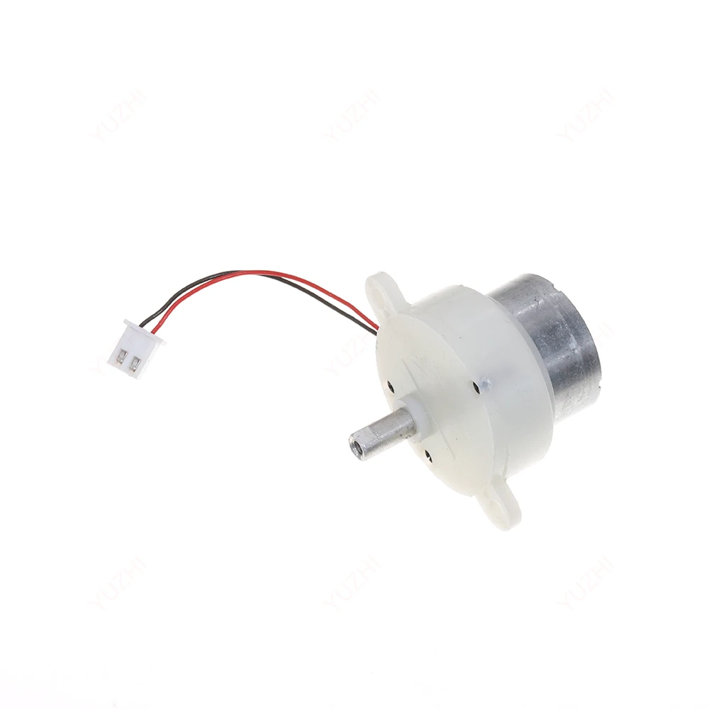 Mini 300 Gear Motor 10mm Shaft Length DC 5V 6V 9V 12V 3RPM-8RPM Slow Speed Large Torque Reducer Motor for Stage Light