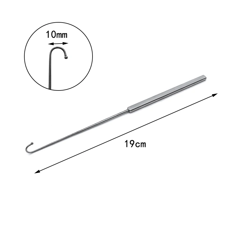 

Pet spay/neuter uterus pulling hooks no damage ball head pulling hooks ovary pulling hooks