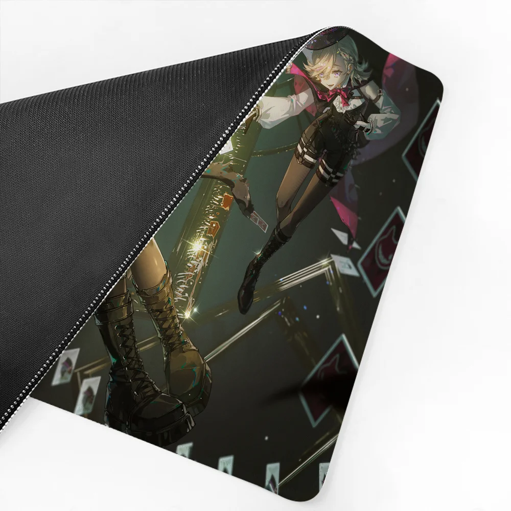 Lynette Genshin Impact Mousepad Mouse Mat Desk Mat With Pad Gaming Accessories Prime Gaming XXL Keyboard Pad