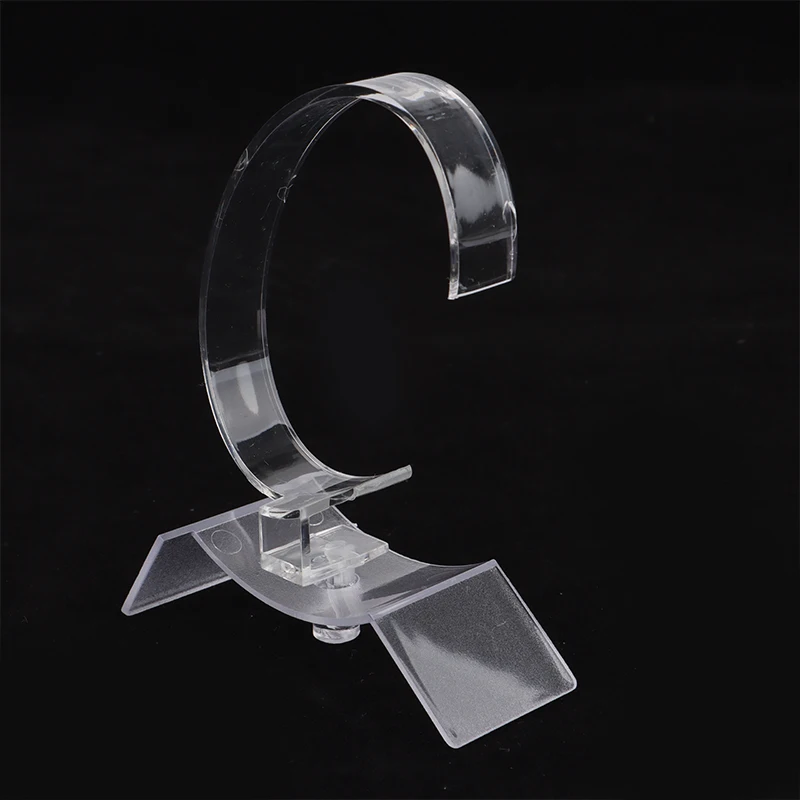 1Pc Practical Fashion Clear Acrylic Bracelet Watch Display Holder Stand Rack