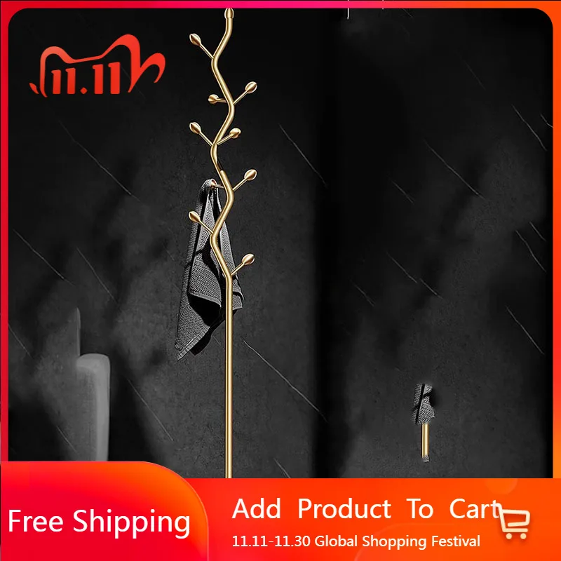 

Indoor Standing Coat Racks Open Hanging Space Saving Dress Modern Display Coat Racks Metal Floor Porte Manteau Salon Furniture