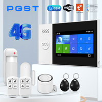 4.3 inch 4G Wifi Alarm System for Home  Security Alarm Support Tuya APP Control work with Alexa Gautone