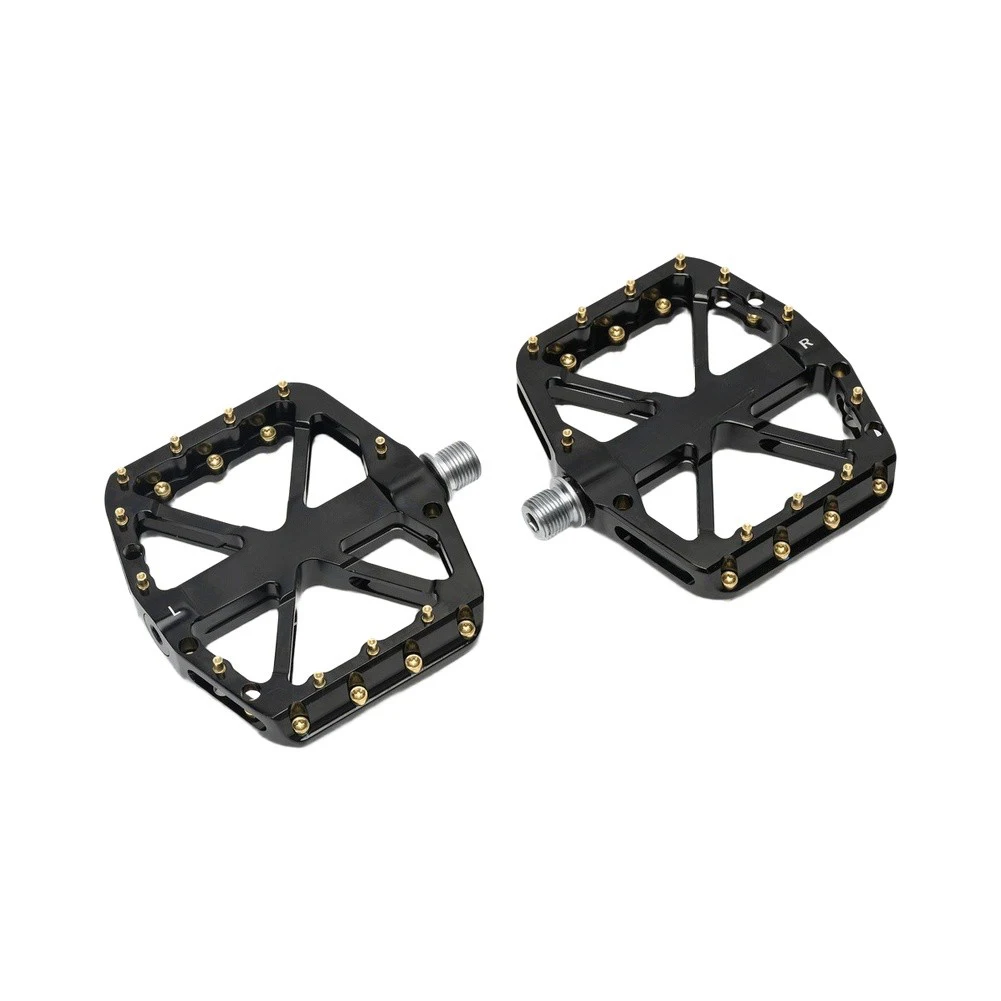 Aluminum Alloy Pedals for Mountain Bikes with Spiked Design to Support Confident Cornering and Climbing Efficiency