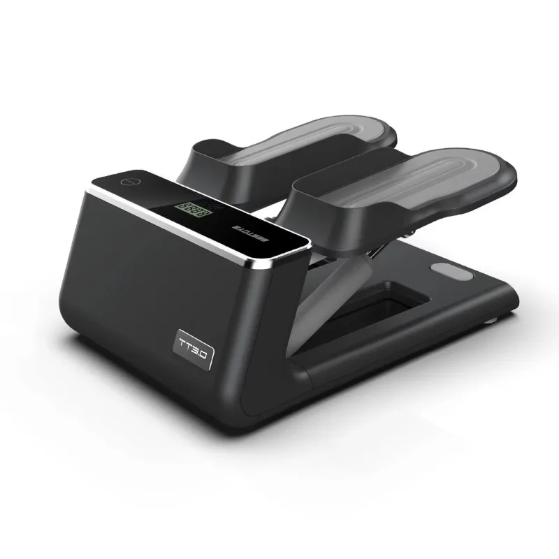 YTYIN Mini Indoor Underdesk Body Beauty Leg Slim Muscle Exercise Band Resistance Display Function Fitness Stepper