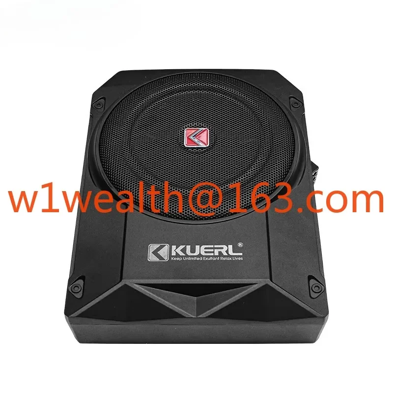 

10-Inch 800W car audio subwoofer car seat amplifier large 12v power ultra-thin aluminum car subwoofer