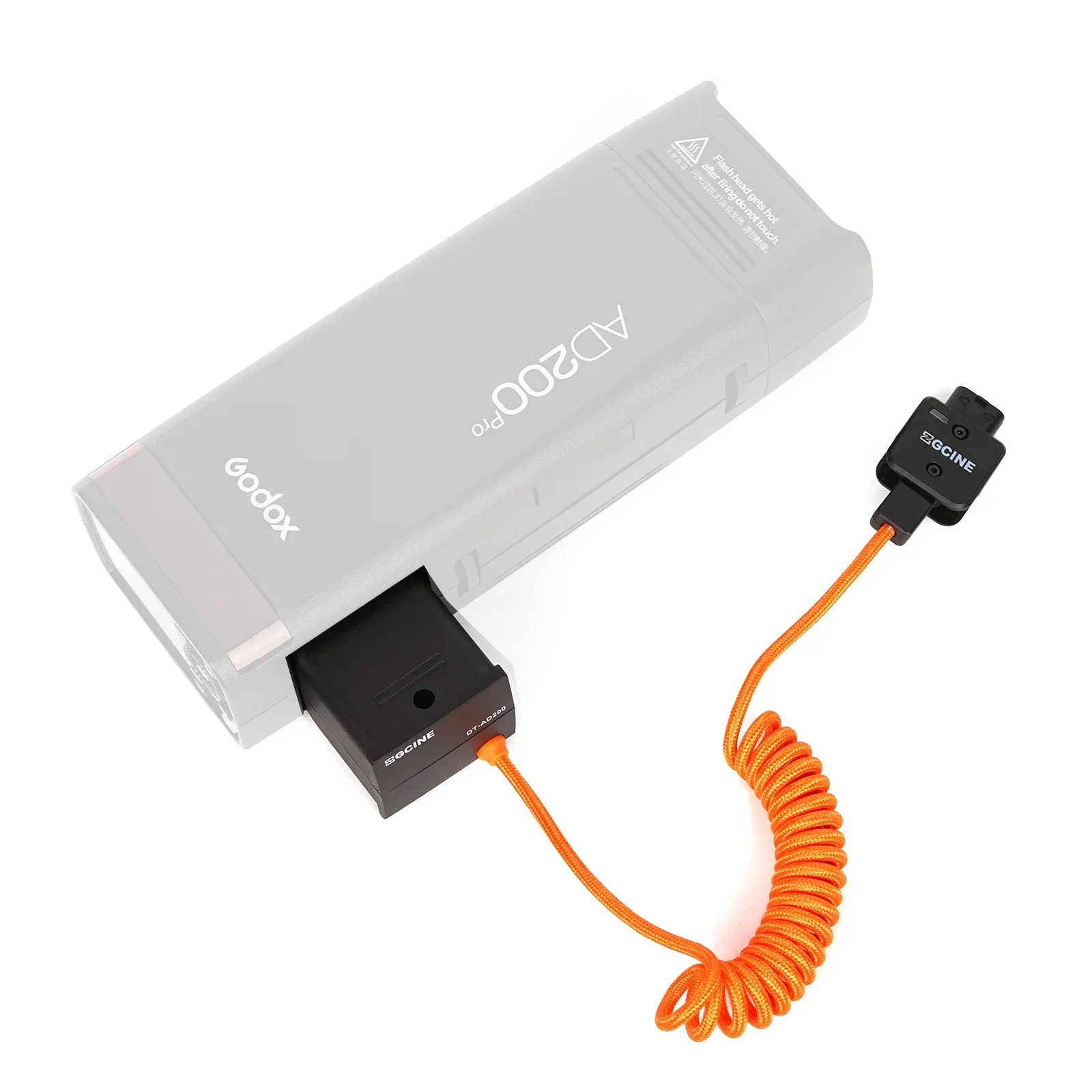ZGCINE D-Tap to DT-AD200 Манекен аккумулятора для Godox AD200 AD200 Pro AD300 Pro AD200 PRO II Flah Light