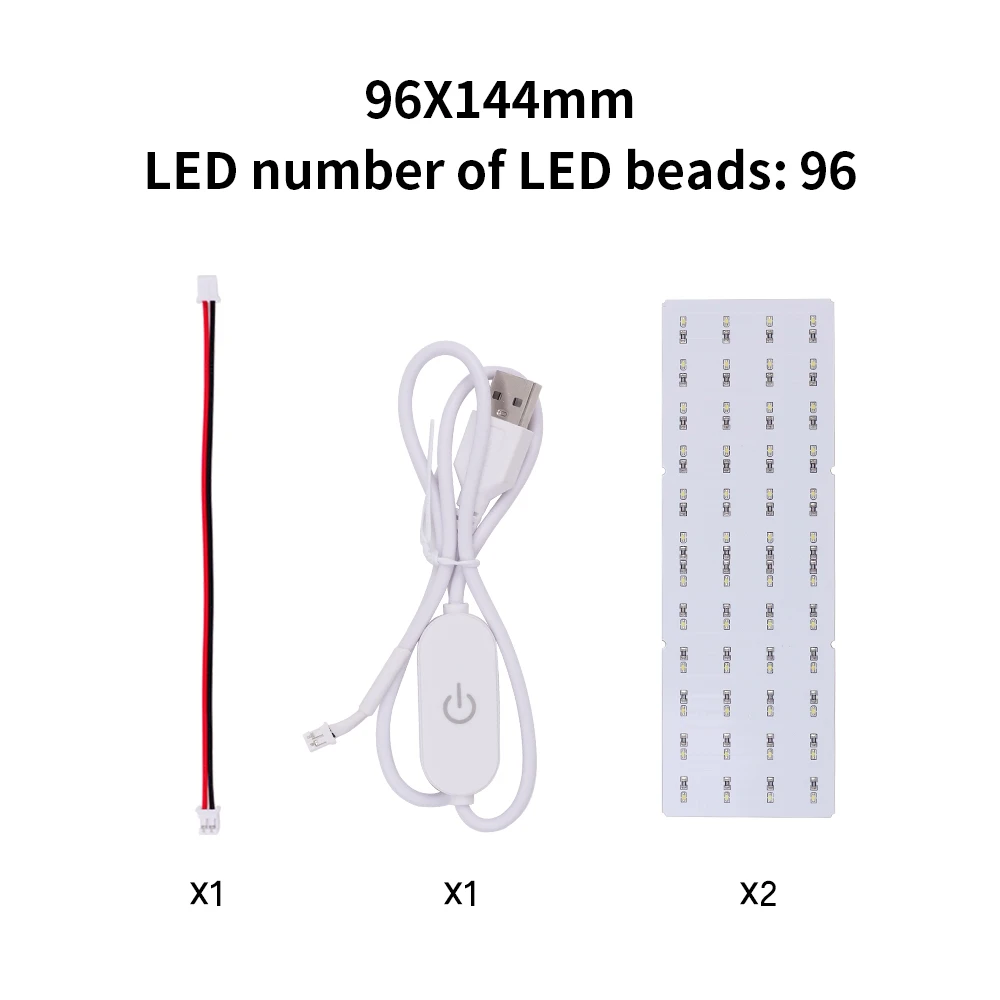 Kit scheda retroilluminazione a LED al litiofano per Bambu Lab P1P P1S X1 X1C X1E A1 A1mini Stampanti 3D Modello fotografico al litio fai da te per bambù
