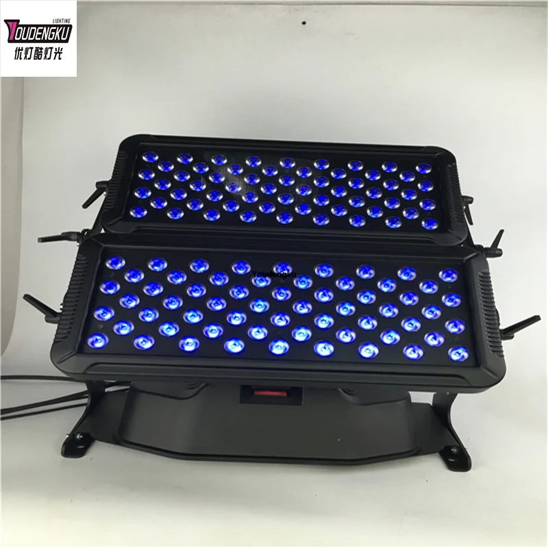 

1 piece New DMX512 120*10W RGBW IP65 Waterproof DJ Wedding Stage City Wall Washer Outdoor LED Wash Flood Light