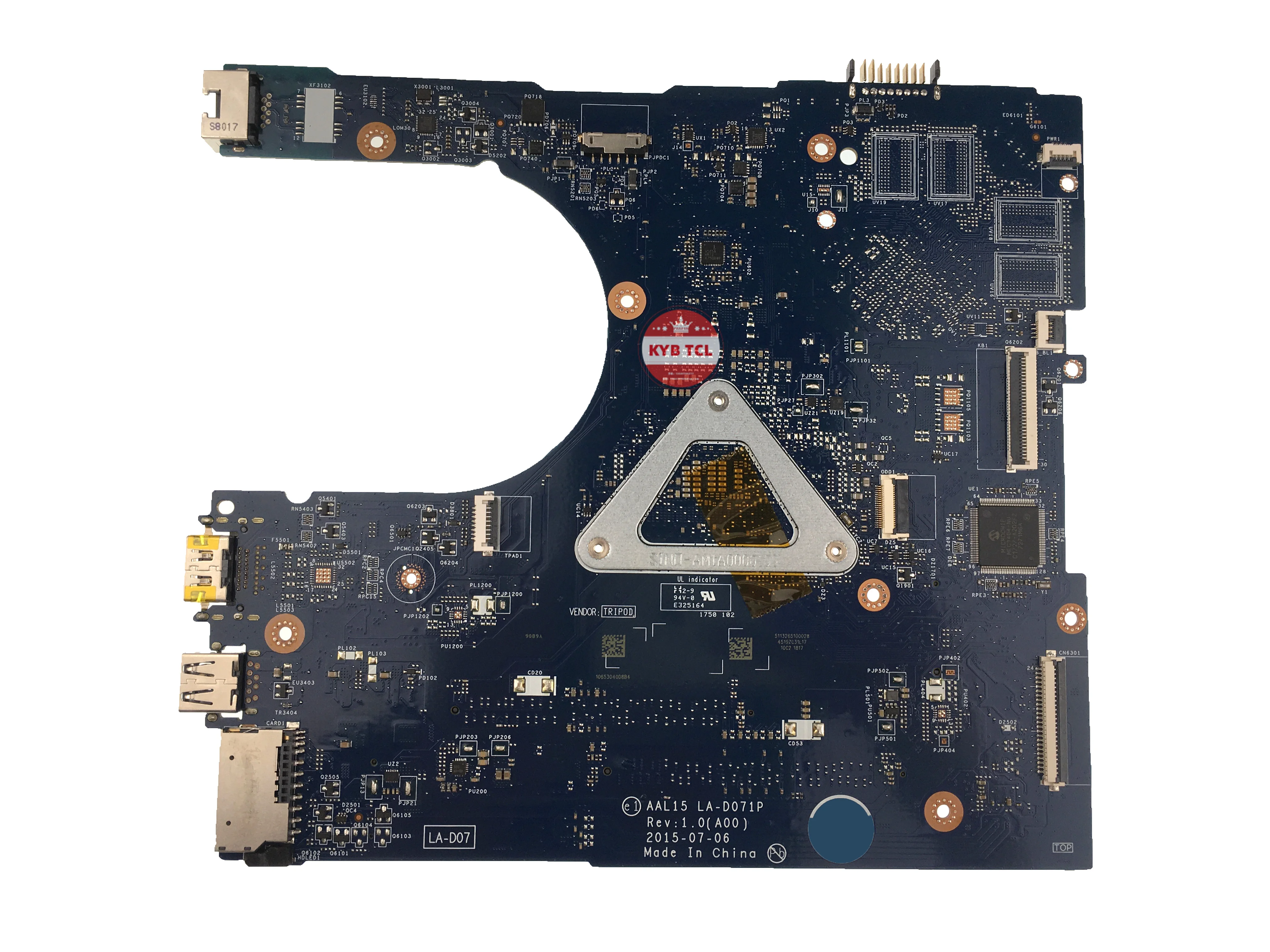 AAL15 LA-D071P Mainboard For Dell Inspiron 15 5459 5559 5759 Laptop Motherboard CN-0VYVP1 0VYVP1 088XGN 0PW46V 0FV59D Notebook