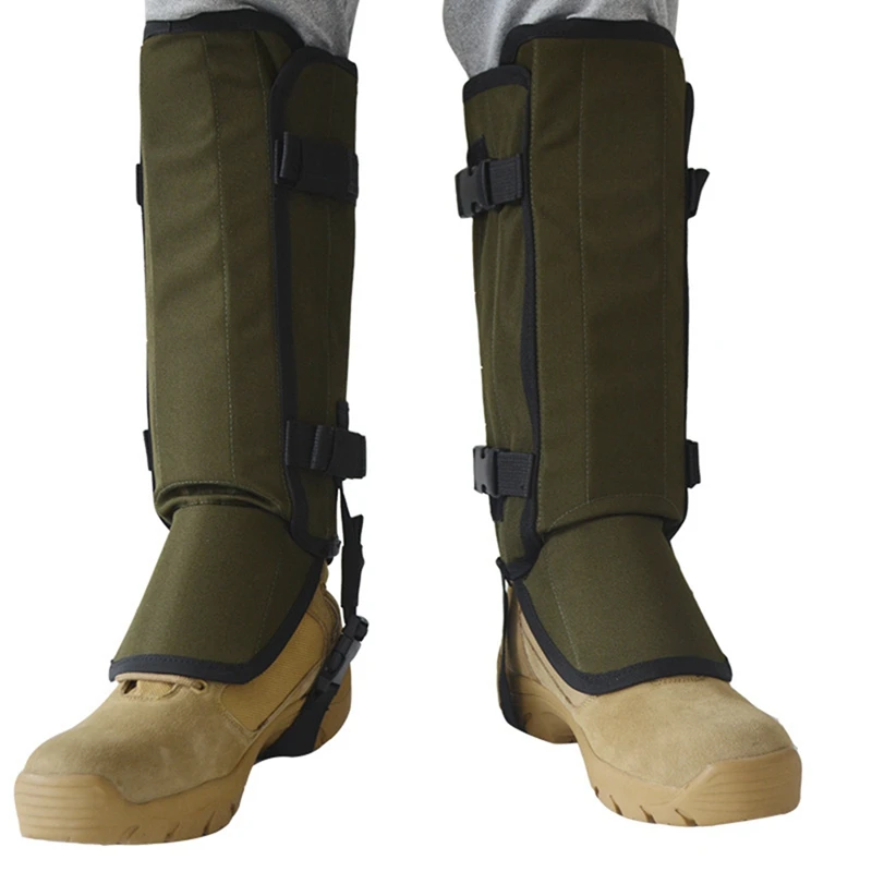 Outdoor Leg Gaiters Snake Guards Snake Bite Protection For Lower Legs,For Hiking Camping,Snake Boots Gaiters