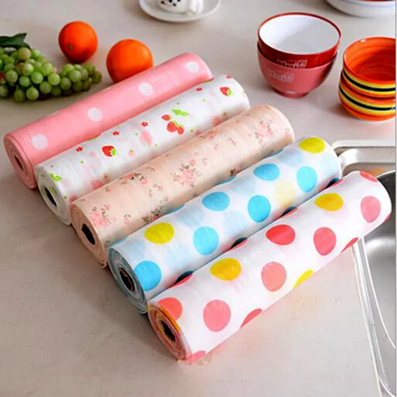 30*300cm 1 Roll Kitchen Liner Mat Cabinet Pad Paper Anti-oil Drawer Paper Home Wardrobe Pad Cabinet Mat Kitchen Gadgets Tools