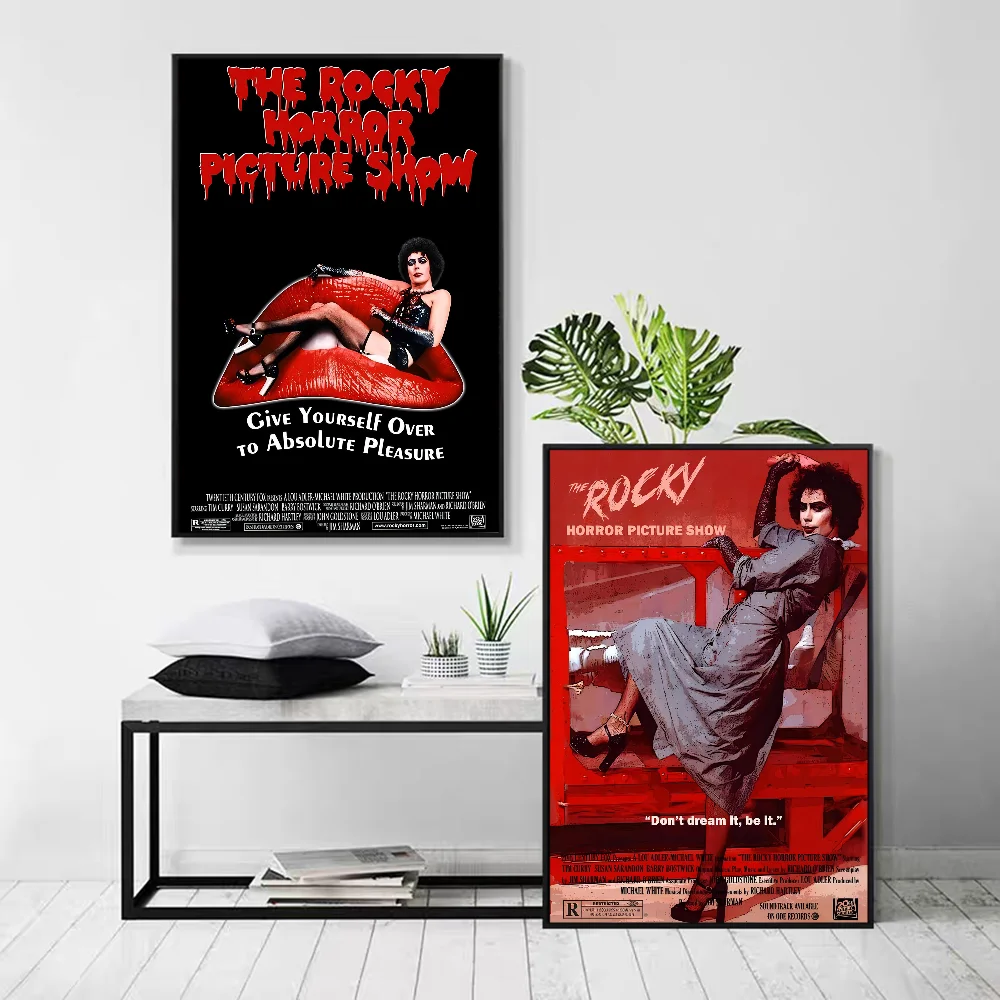 The Rocky Horror Picture Show DIY Sticky Poster Whitepaper Prints Poster Artwork Nordic Home Decor