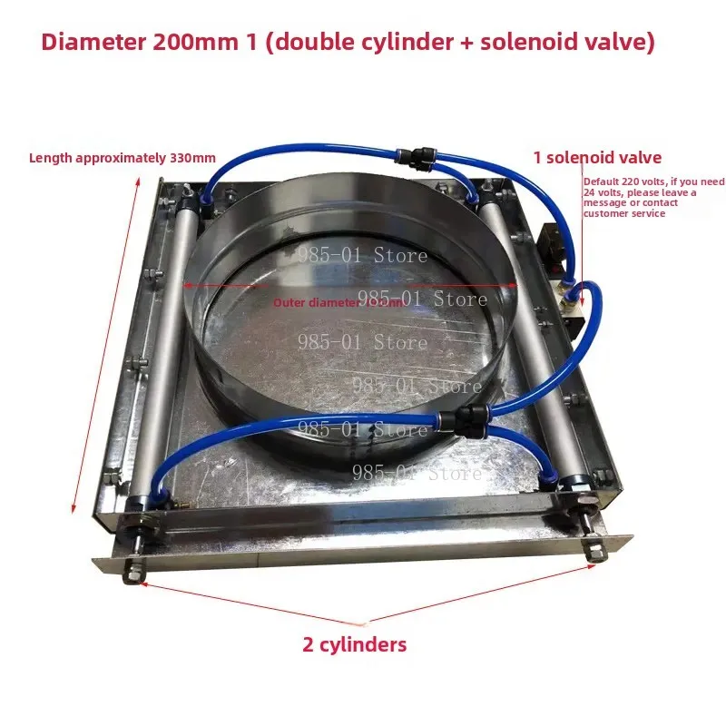 Pneumatic Plug-in Valve, Pipeline Suction Ash Cleaning Regulating Gate for Dust Collection