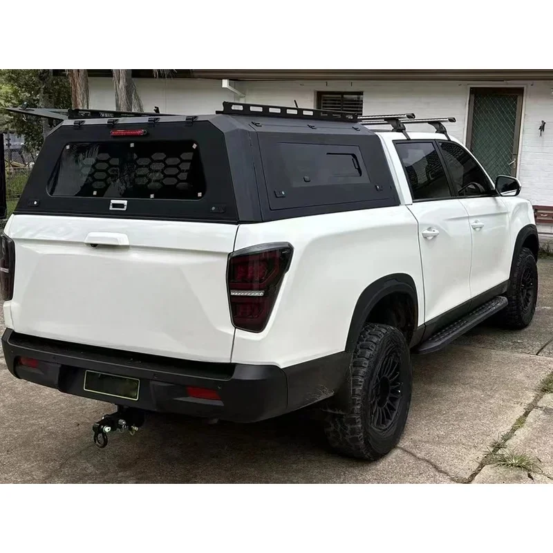 Hot Selling Anti‑Rusted Waterproof Aluminum Hard Top Tonneau Cover Off Road Use Exterior Modification Accessories