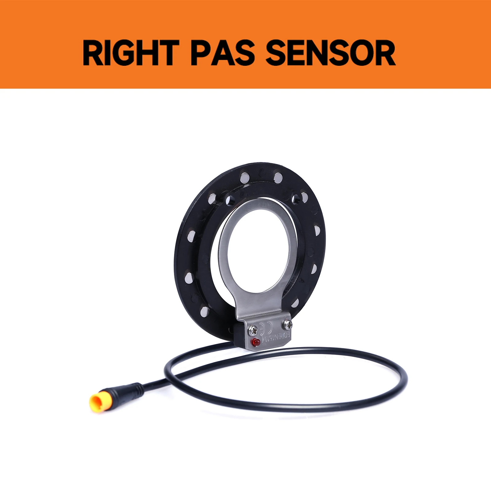 Waterproof Electric Bicycle Pedal Assist Sensor E bike Double Hall 12 Magnet Left/Right Side PAS System DIY eBike Modified Parts