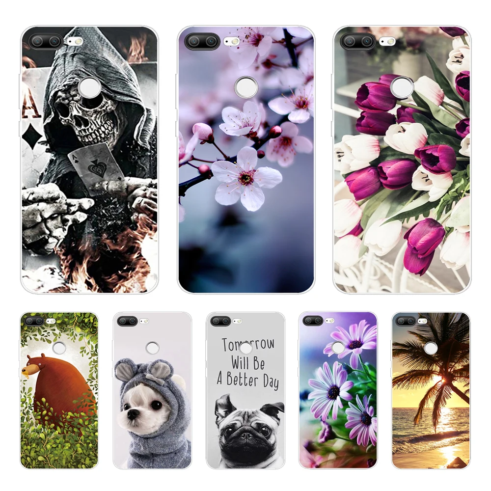 Honor 9 Lite Case For Huawei Honor 9 Lite TPU Cover Case Honor 9 Lite Cartoon Silicone Soft Phone Case Honor 9 Lite Back Covers