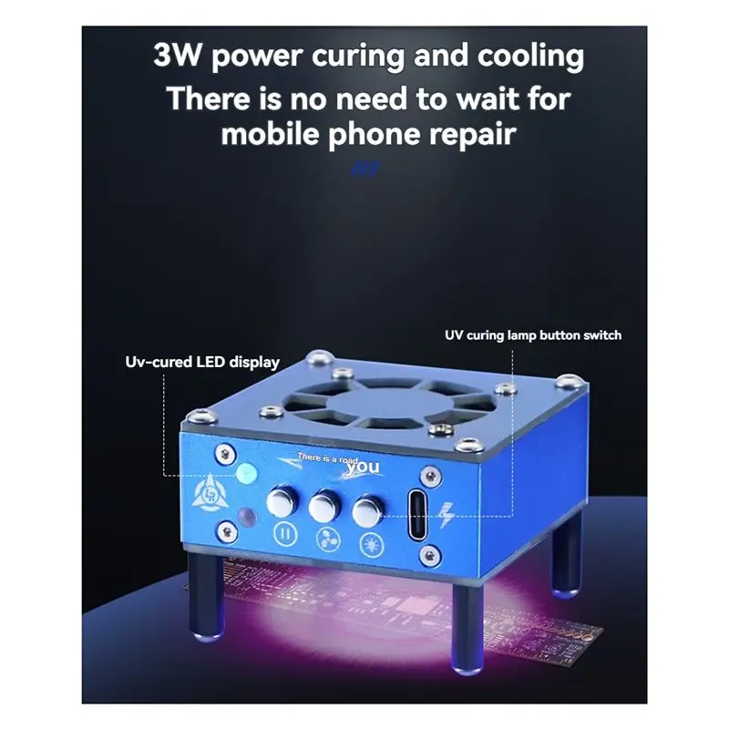 [LXYA68Z!] For Efficient Heat Dissipation Mobile Phone Repair Radiator With UV Curing Cooling Fan