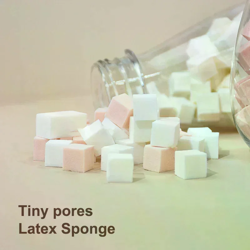 1set 100/200pcs Nail Care Gradual Pat Cotton With Clip Sponge Powder Puff Dizzy Dye Nail Art Gel Polishing Block Nail Care Tool