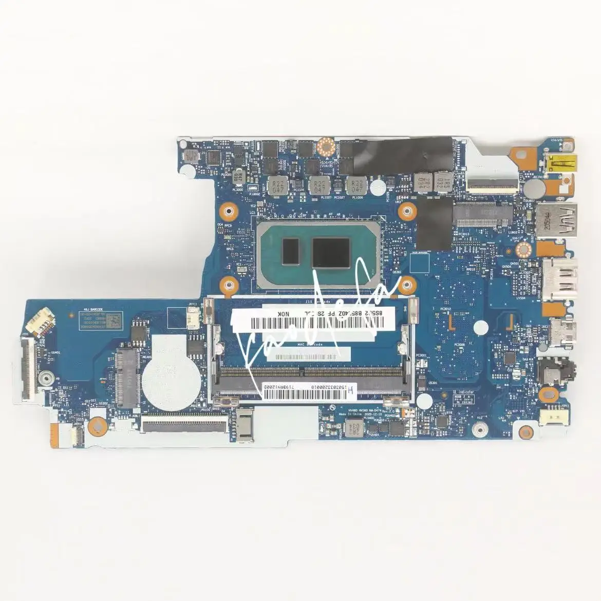 Laptop Motherboard para Lenovo, V15, G2-ITL, CPU, I3-1115G4, I5-1135G7, RAM:4G, NM-D474, Teste OK, Mainboard