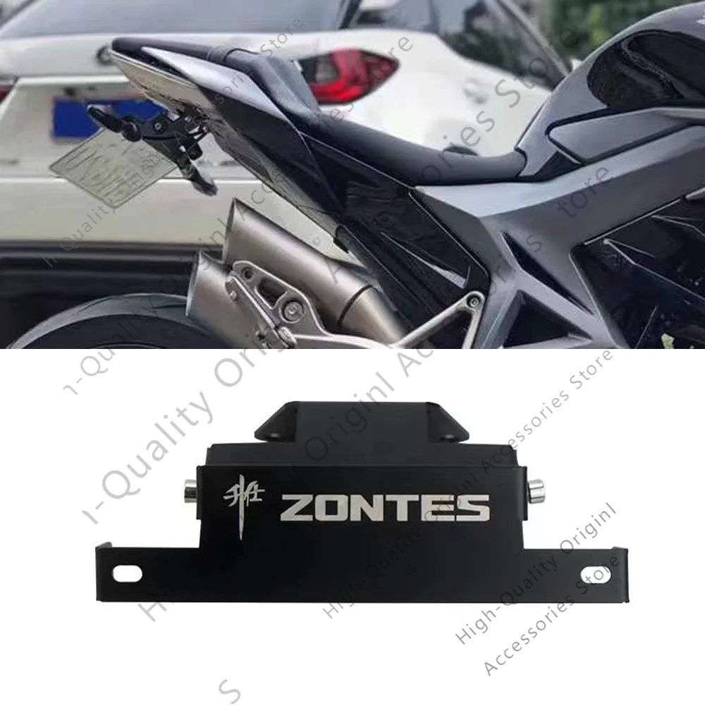 

For ZONTES ZT 310V 310T 310R 310X License Plate Mount Bracket Adjusted Number Plate Holder Registration Motorcycle Plate Holder