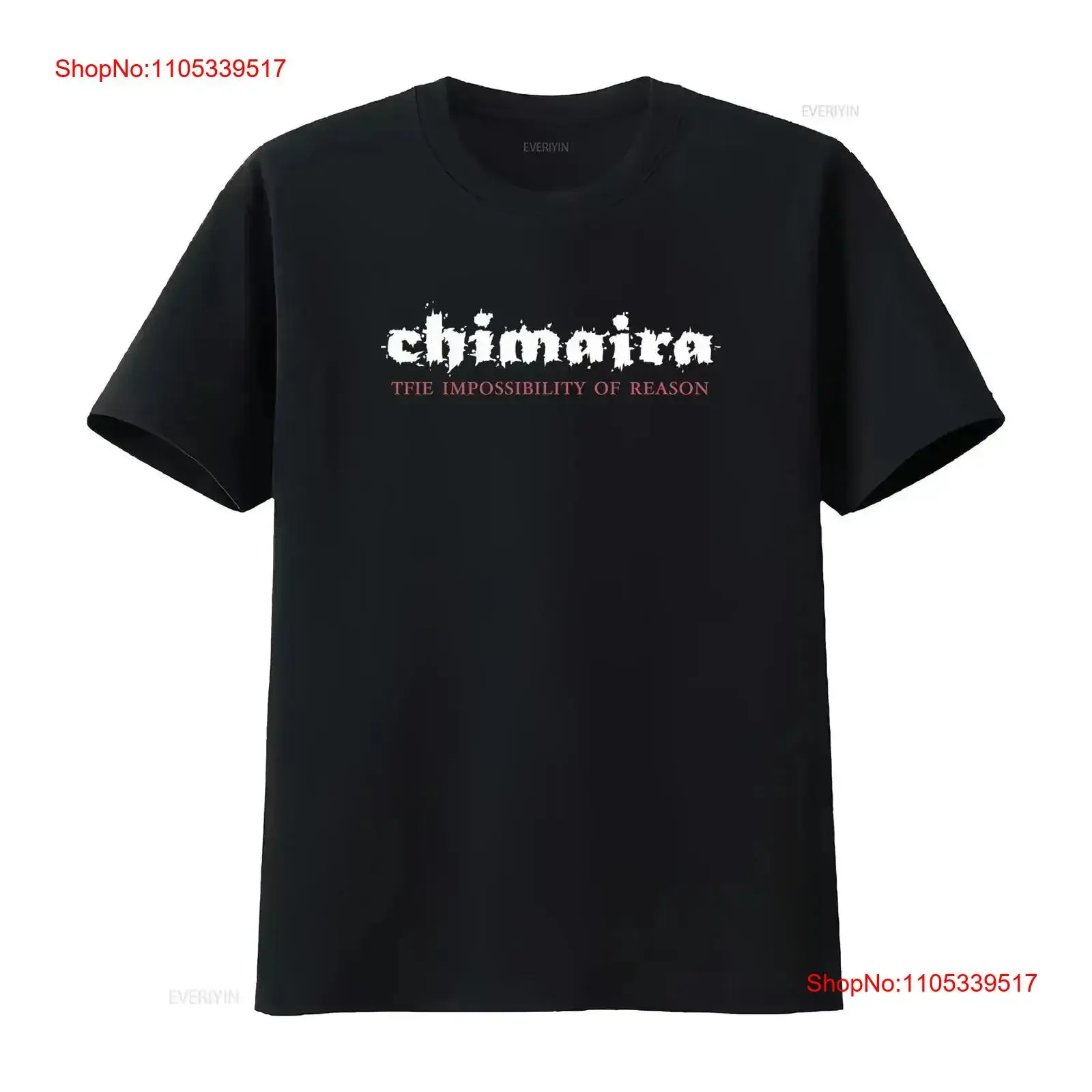 vintage Chimaira Impossibility of Reason I Hate Everyone Band T Shirt 2003 M Washed Slightly Breathable homme Versatile Casual