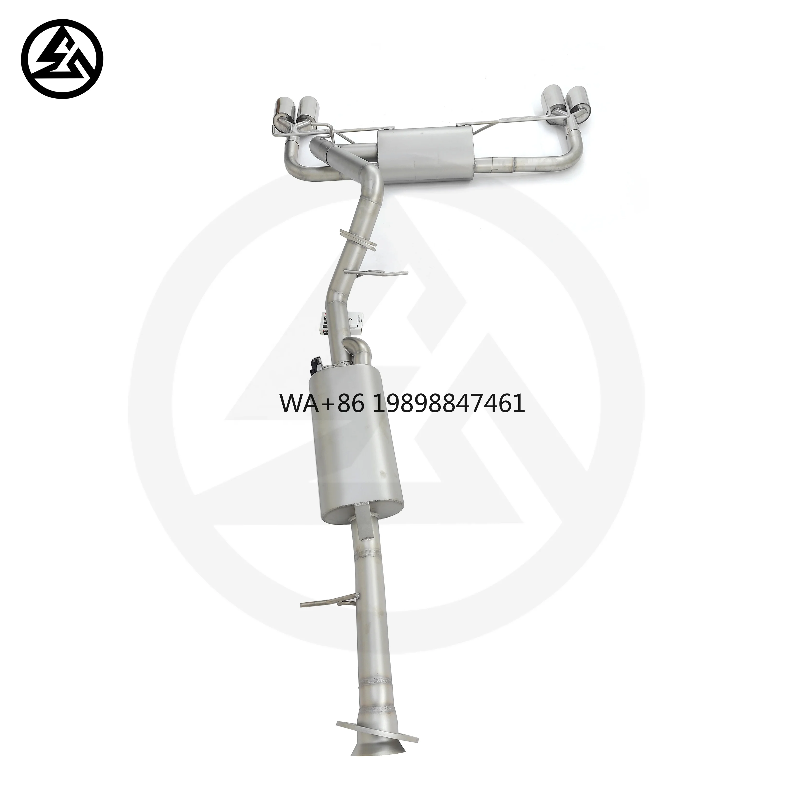 

Exhaust for Hummer H2 6.0L 2002-2009 Stainless Steel Valved Muffler Catback Exhaust